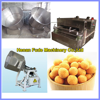 China Flour coated peanut processing equipment, japanese bean machine supplier