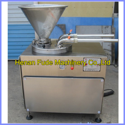 China widely used hydraulic sausage filler, hydraulic sausage stuffer ,sausage meat extruder supplier