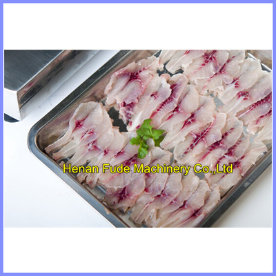 China restaurant fish meat slicer , fish slicing machine supplier