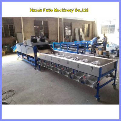 China lemon cleaning waxing and grading machine, lemon sorting machine supplier
