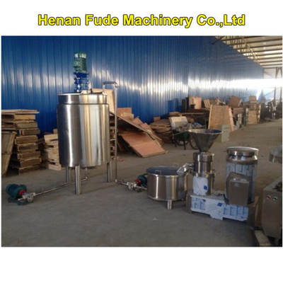China almond milk making machine with storage tank supplier