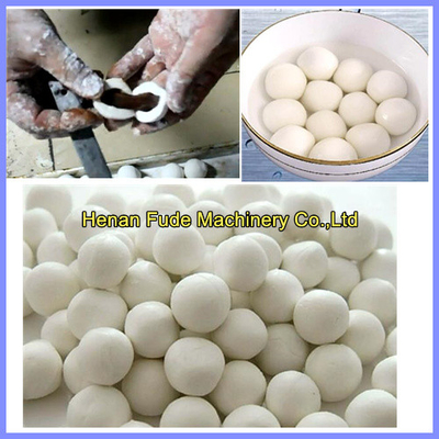 China glutinous rice ball making machine, sweet soup balls making machine supplier