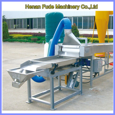 China blanched peanut production line，peanut red skin peeling machine supplier