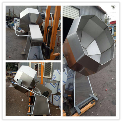 China peanut seasoning machine, shrimp chips flavoring machine, pea seasoning machine supplier