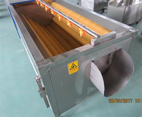 Potato washing peeling machine, ginger cleaning machine, carrot washing machine supplier