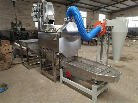 Peanut Peeling Machine Into Hale Kernel, Peanut blanching machine supplier
