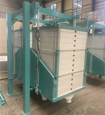 Flour Mill Plansifter, double-bin Plansifter, powder Sifter, wheat corn maize flour mill Sieve Machine supplier
