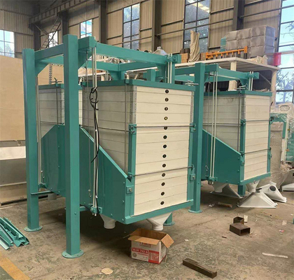 Flour Mill Plansifter, double-bin Plansifter, powder Sifter, wheat corn maize flour mill Sieve Machine supplier