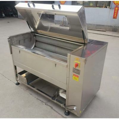 Potato washing peeling machine,ginger peeling machine, carrot peeling machine supplier
